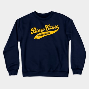 Brew Crew Milwaukee Crewneck Sweatshirt